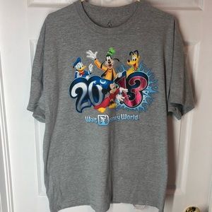 2013 Believe in Magic Disney World Tshirt Size XL